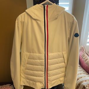 Moncler Authion Down Jacket White